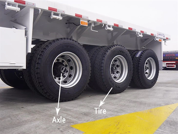 Container Flatbed Trailer price