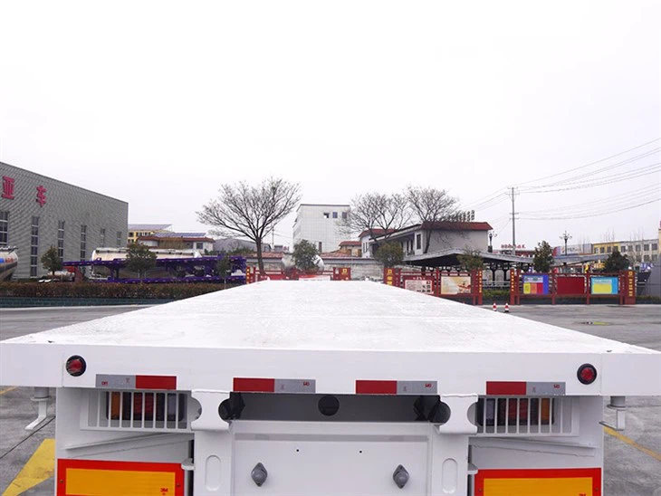 Container Flatbed Trailer factory